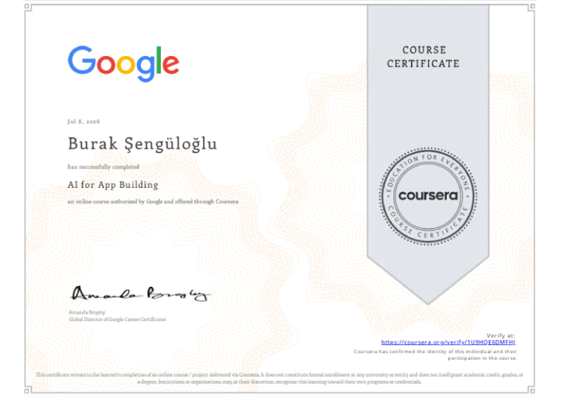 Google — AI for App Building