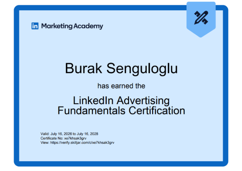 LinkedIn — Advertising Fundamentals